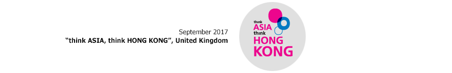"think ASIA, think HONG KONG", United Kingdom   September 2017